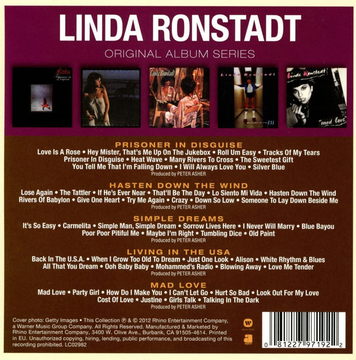 Original Album Series - Linda Ronstadt [Audio CD]