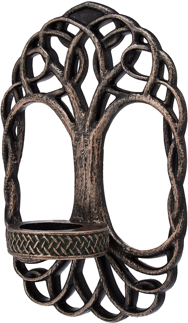 Nemesis Now Tree of Life Celtic Wall Candle Holder (D2415G6)