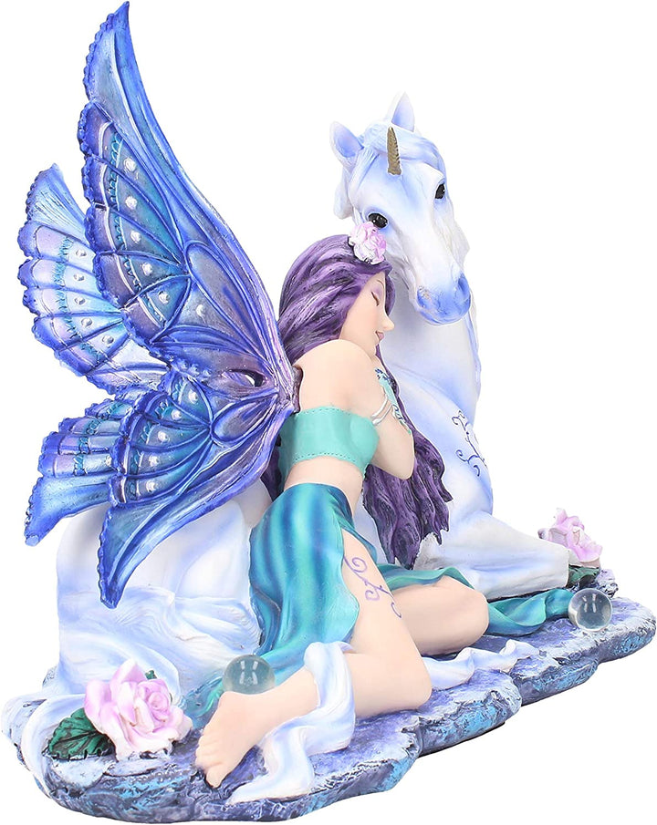 Nemesis Now B1240D5 Belle 34cm Figurine, Resin, Purple