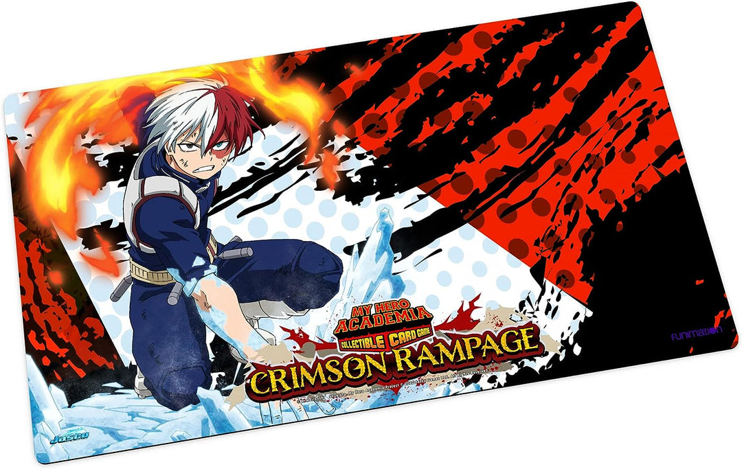 Asmodee North America My Hero Academia Collectible Shoto Todoroki Playmat Wave 2