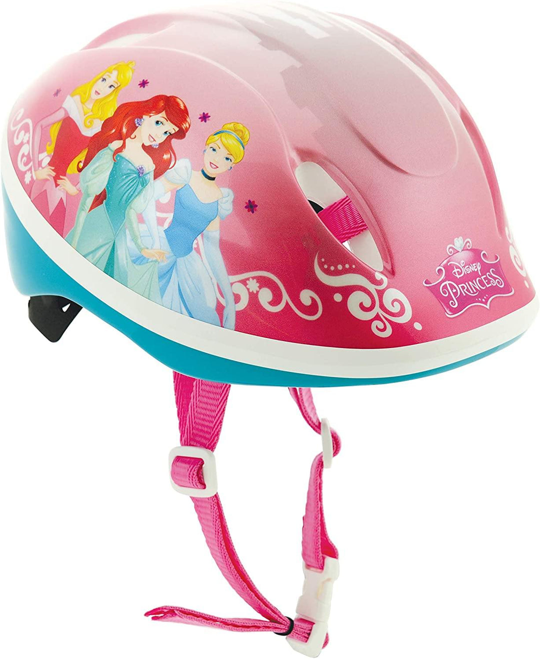 Disney Princess Girls Safety Helmet, Purple, 48-54cm - Yachew