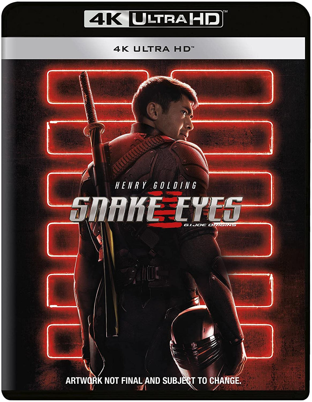 GI Joe (2020) Snake Eyes [2021] [Region Free] - Action/Adventure [Blu-ray]