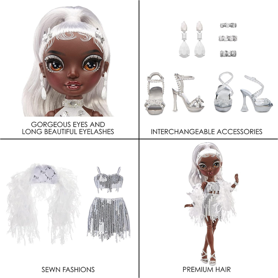 Rainbow High Rainbow Vision Divas - AYESHA STERLING - Silver - Fashion Doll