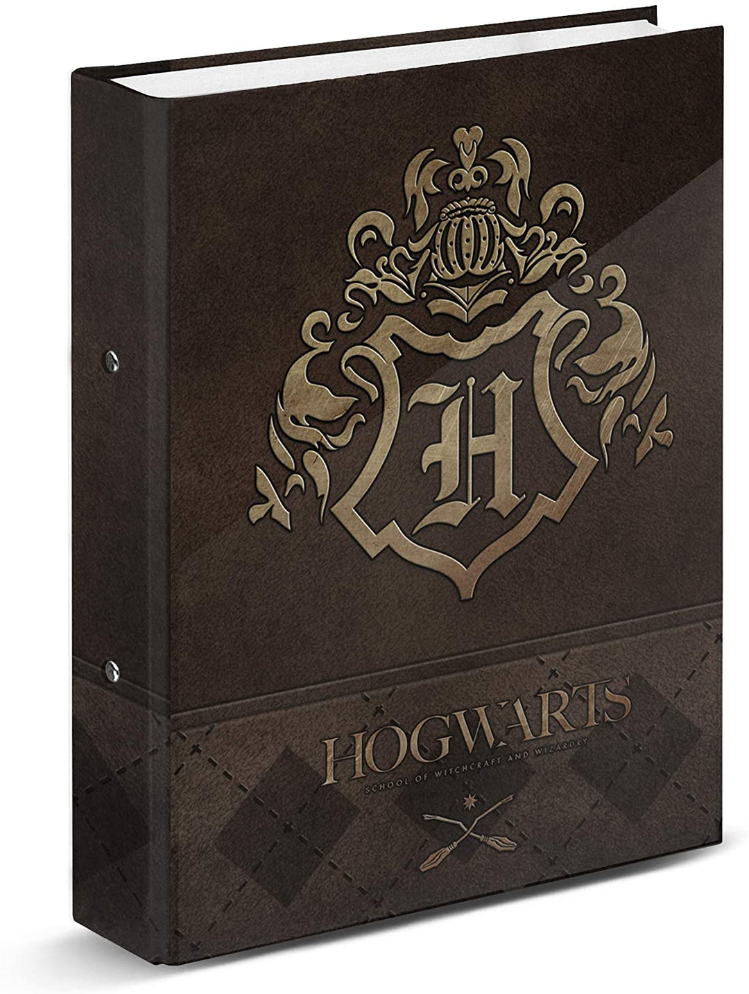 Karactermania Harry Potter Gold-4 Rings Binder, Brown, 02390