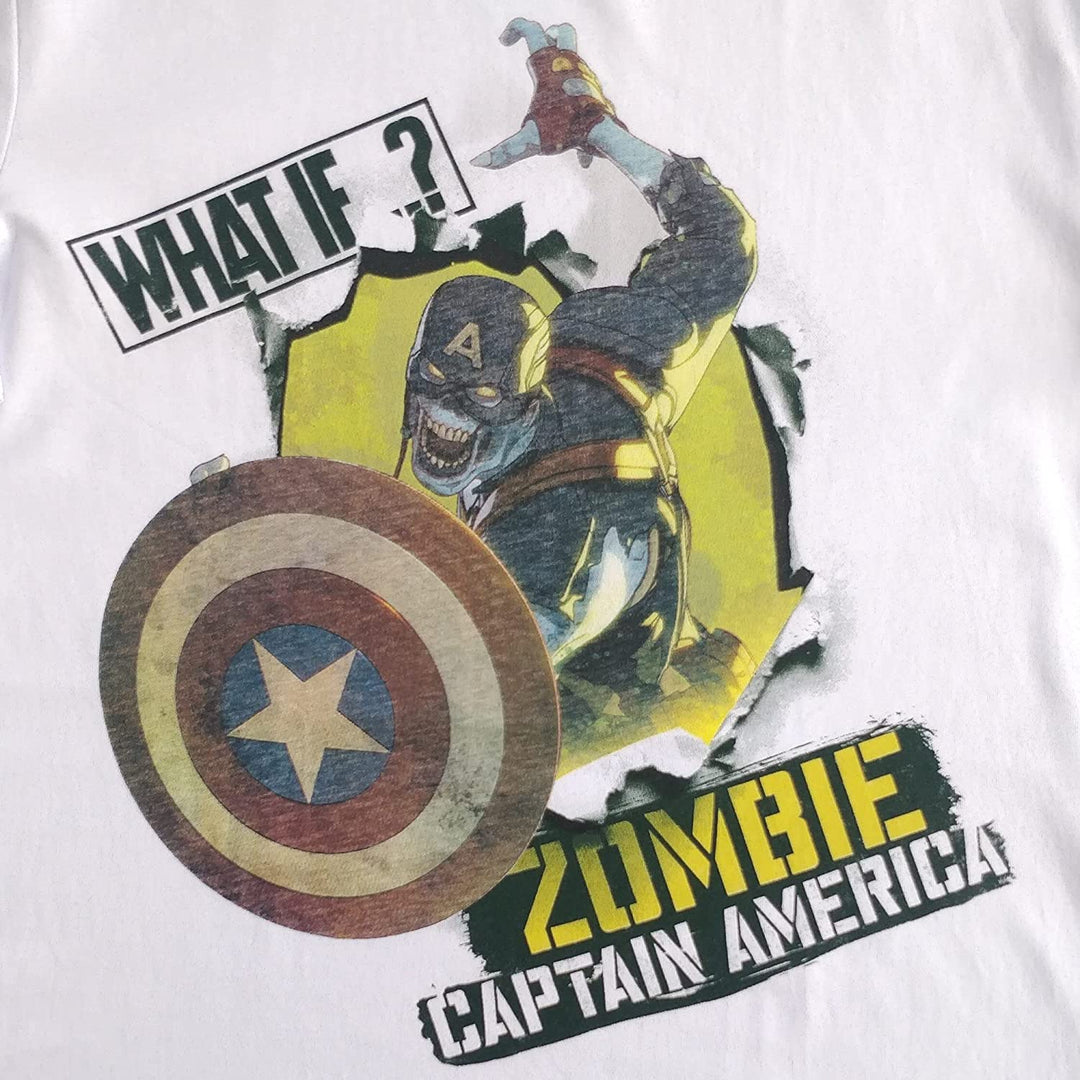 Marvel - What IF.? - Zombie Captain America Men's Short Sleeved T-Shirt