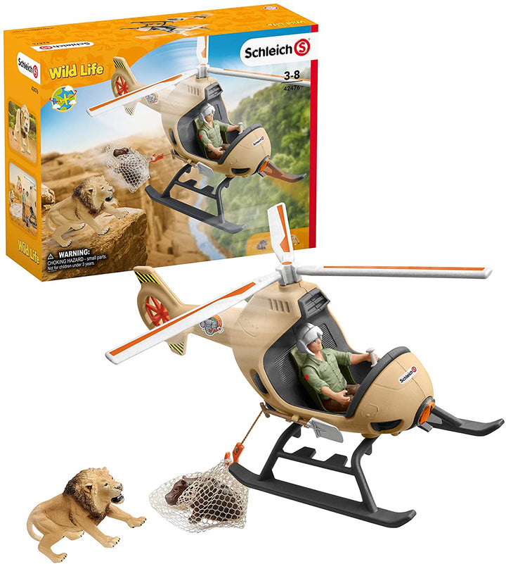 Schleich 42476 Dierenreddingshelikopter Wild Life