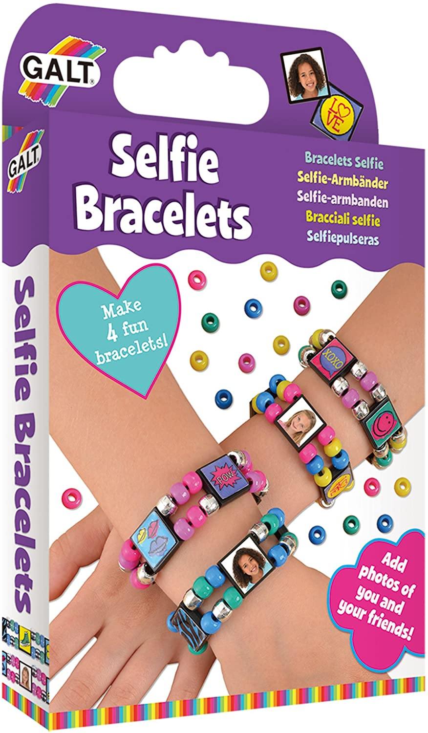 Galt Toys Selfie Bracelets (Multi-Colour) - Yachew