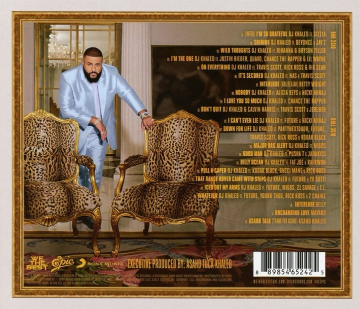 Grateful - DJ Khaled [Audio CD]