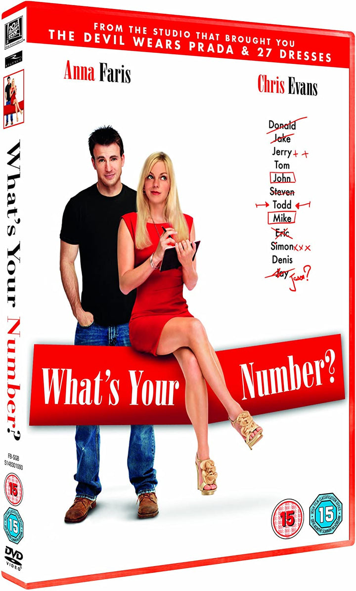 What's Your Number? (2011) - DVD (Region 2) (‎5039036049771)