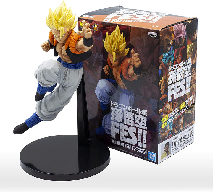 Banpresto DRAGON BALL SUPER - Son Goku FES SSG Gogeta - Figurine 20cm Vol.15