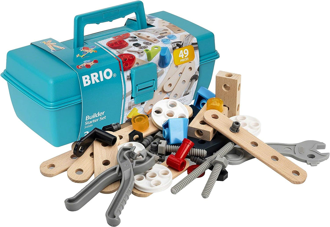 BRIO Builder - Construction Starter Set - Learning, Building and Educational Toys for 3 Year Olds and Up