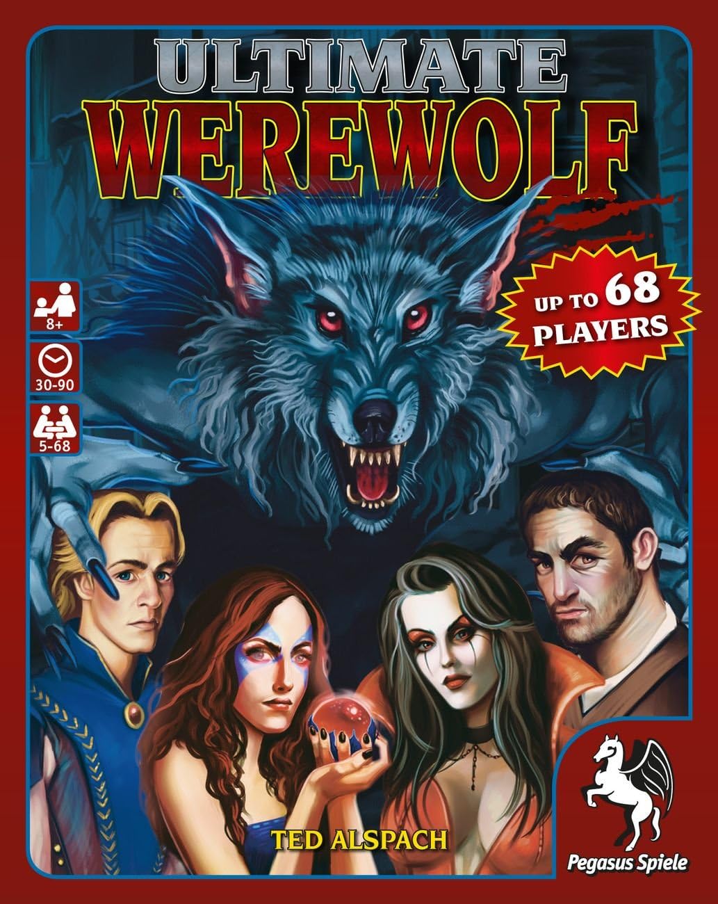 Ultimate Werewolf Party Game By Ted Alspach Board Game