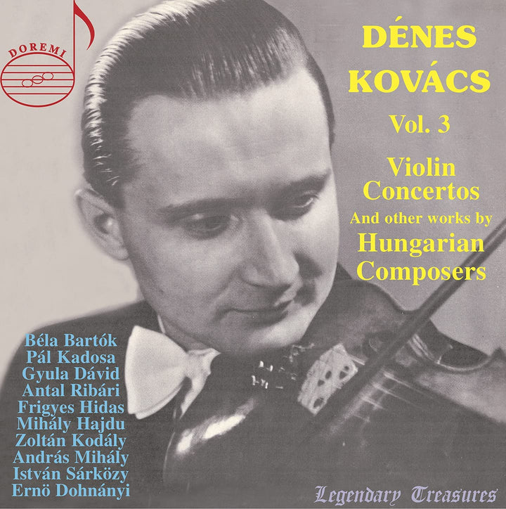 Dénes Kovács - Denes Kovacs, Vol.3 [Various] [Doremi: DHR-8121/4] [Audio CD]