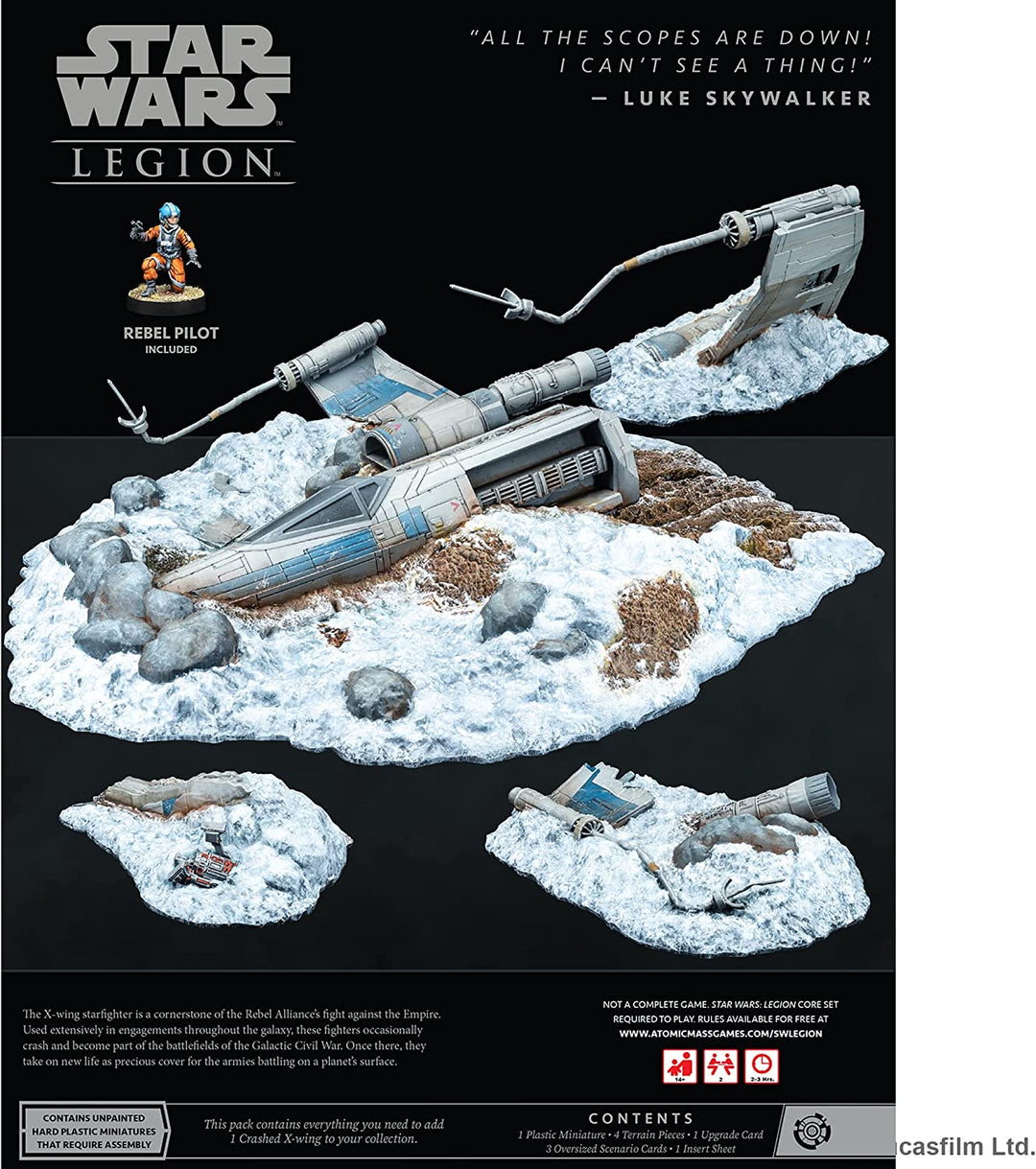 Star Wars: Legion - Crashed X-Wing Battlefield Expansion