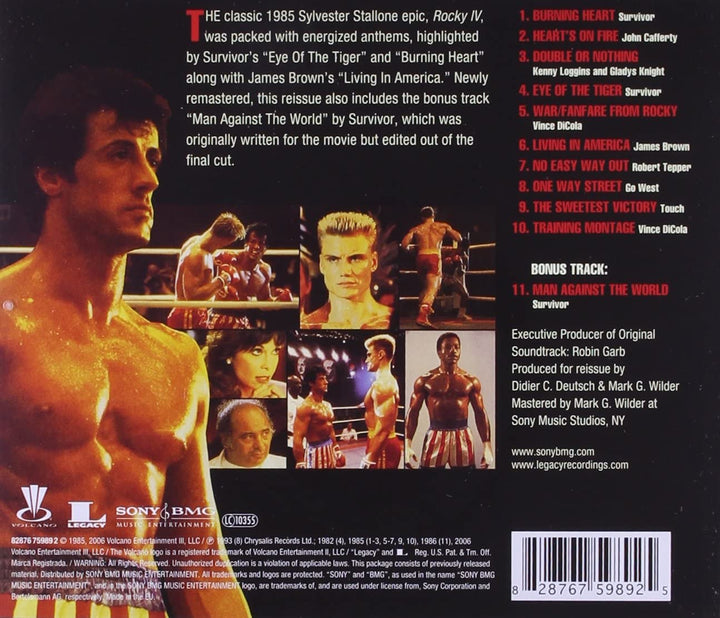 Rocky IV - Vince DiCola [Audio CD]