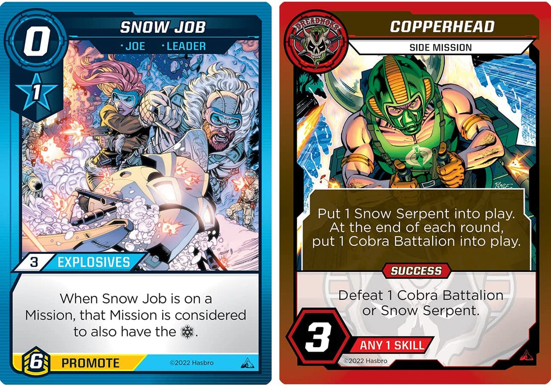 G.I. Joe Deck-Building Game: Coldsnap Expansion