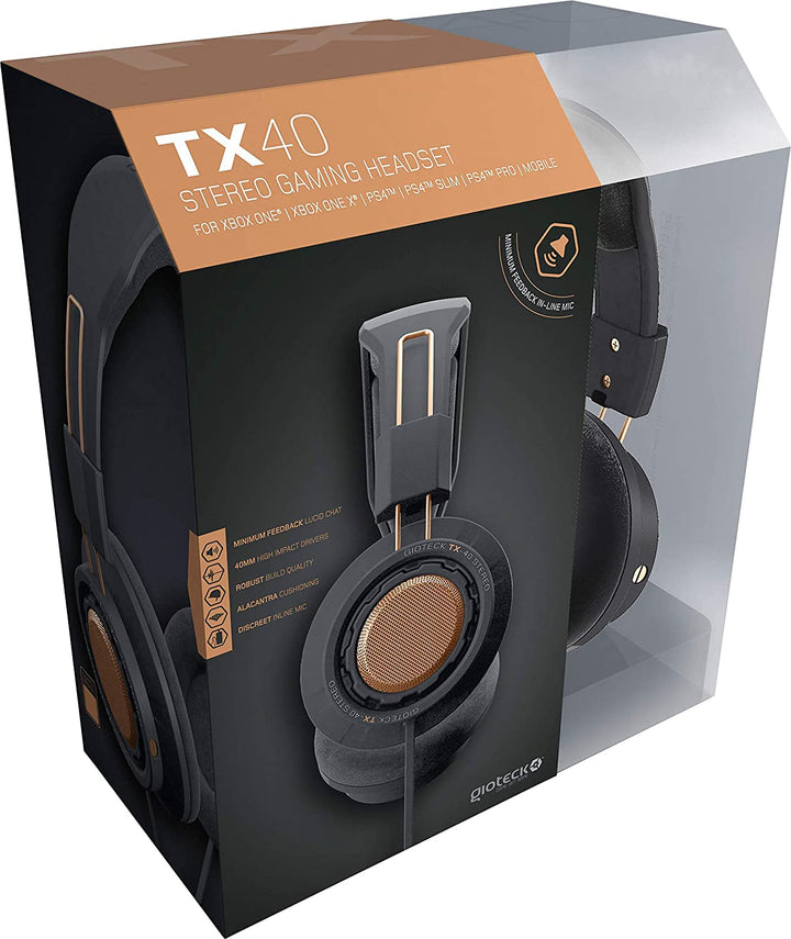 TX-40 Stereo Gaming & Go Headset - Copper (PS4, Xbox One, Mac, Mobile)