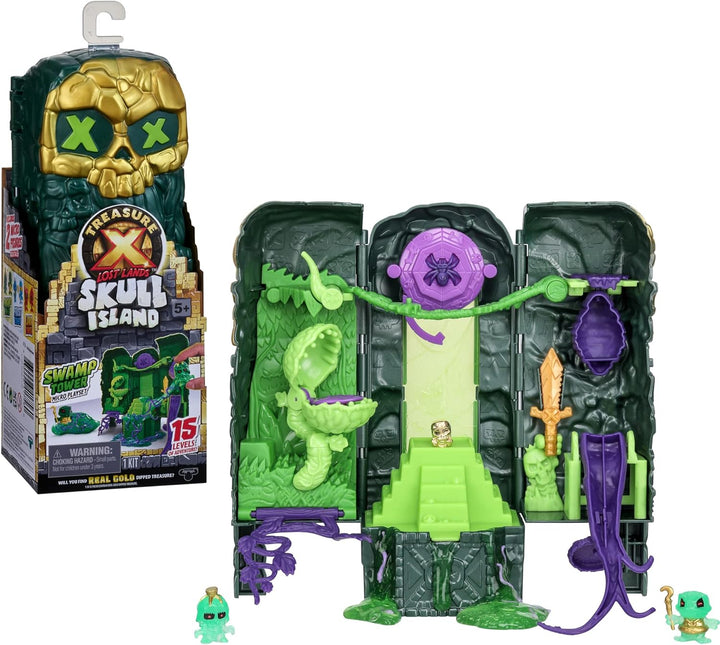 Treasure X Lost Lands Skull Island Swamp Tower Micro Playset