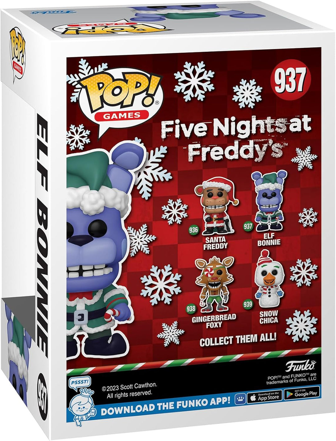 Five Nights At Freddy's (FNAF) Holiday Bonnie the Rabbit Funko 72485 Pop! Vinyl #937