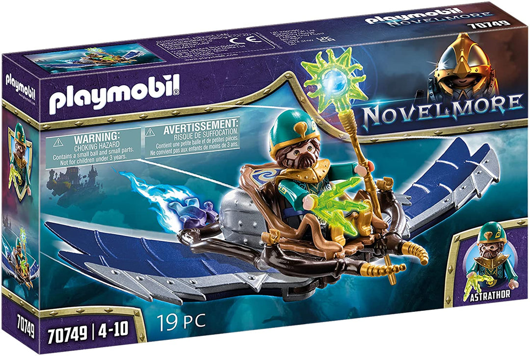 Playmobil 70749 Novelmore Knights Violet Vale - Air Magician 24.8 x 14.2 x 4.6 cm, Multicolor