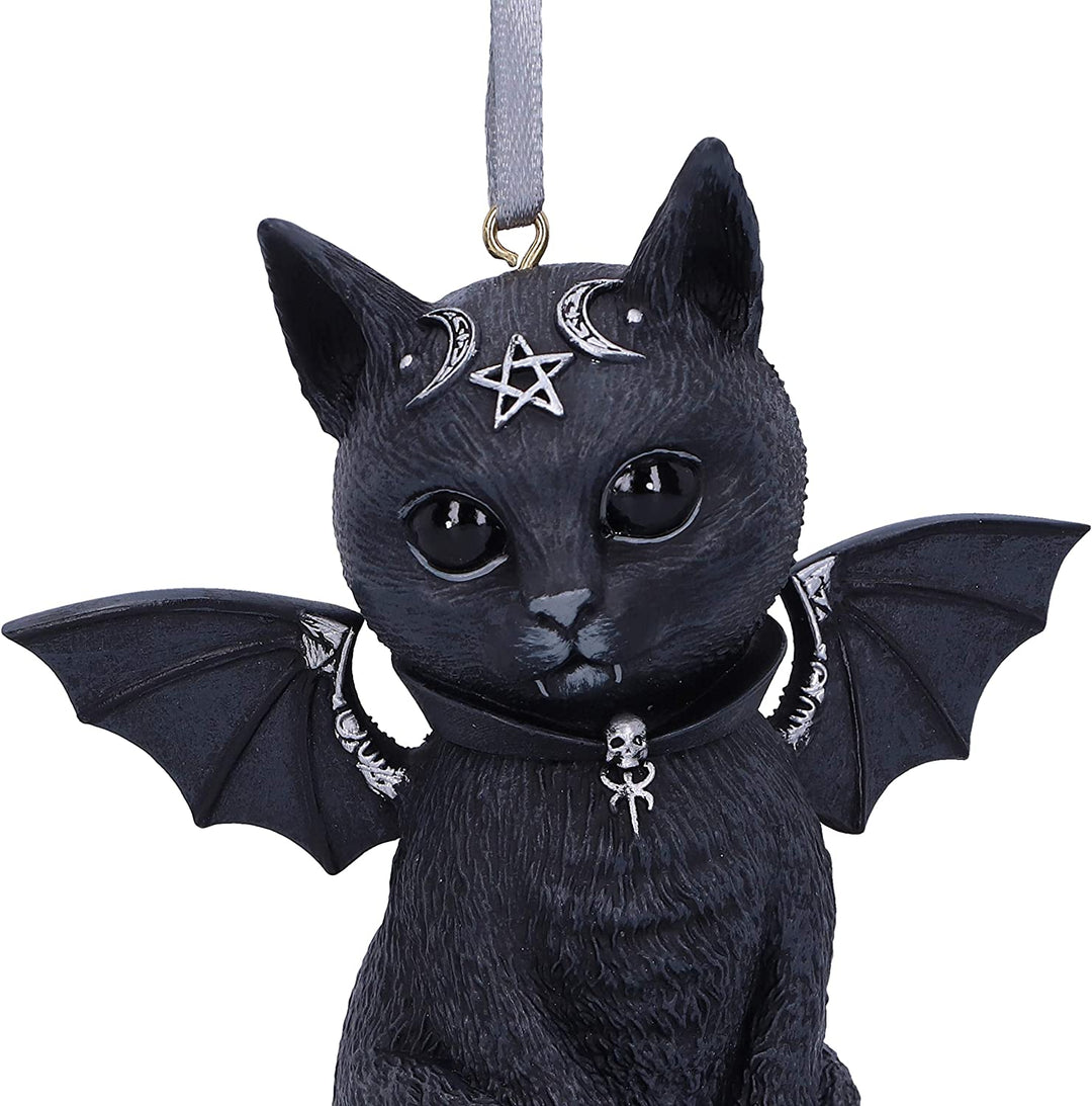 Nemesis Now Malpuss Black Bat Cat Hanging Decorative Ornament 9.2cm