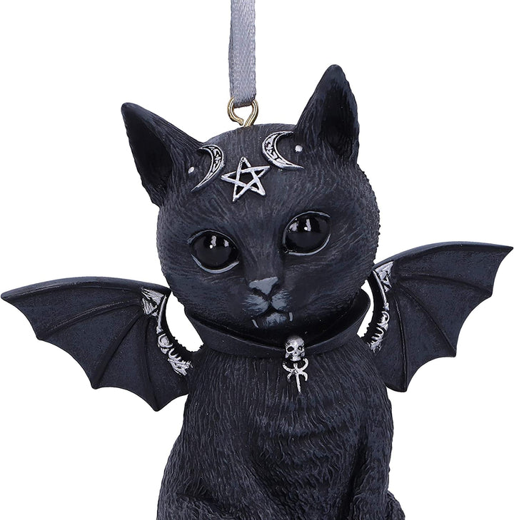 Nemesis Now Malpuss Black Bat Cat Hanging Decorative Ornament 9.2cm