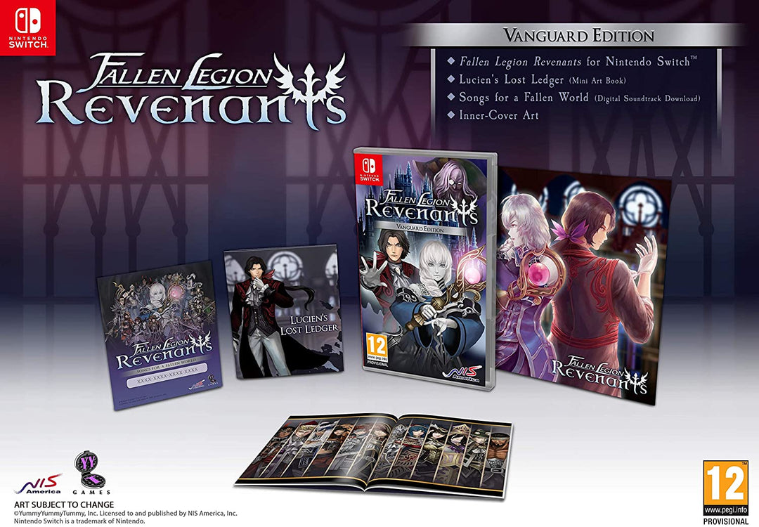 Fallen Legion Revenants Vanguard Edition Nintendo Switch