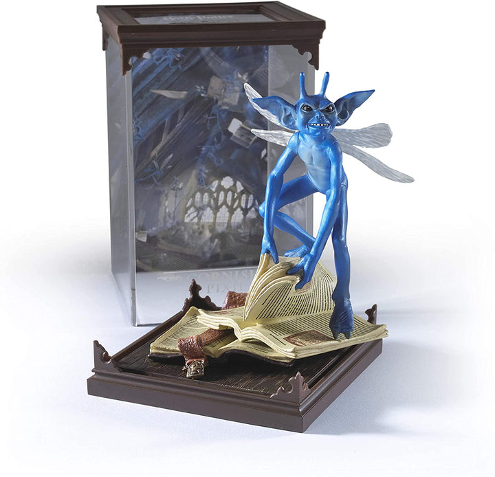 The Noble Collection - Magical Creatures Cornish Pixie - Hand-Painted Magical Creature #15 - Officially Licensed Harry Potter Toys Collectable Figures