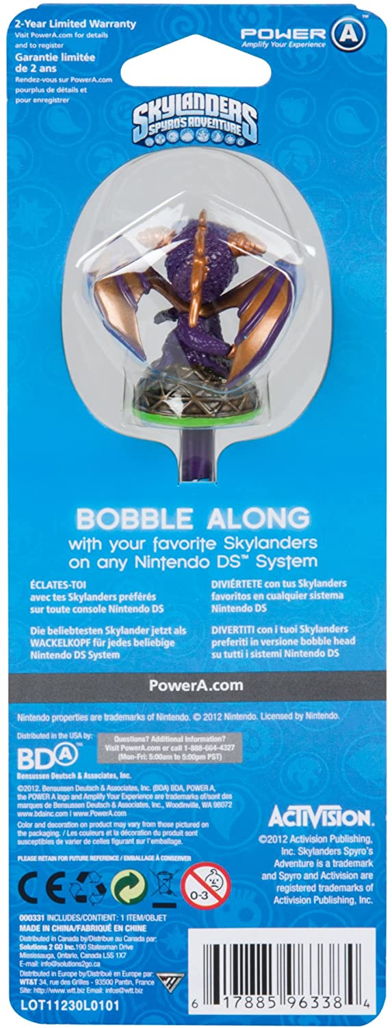 Skylanders: Spyro's Adventure Bobblehead Stylus: Spyro (3DS XL/ 3DS/ DSi XL/ DSi