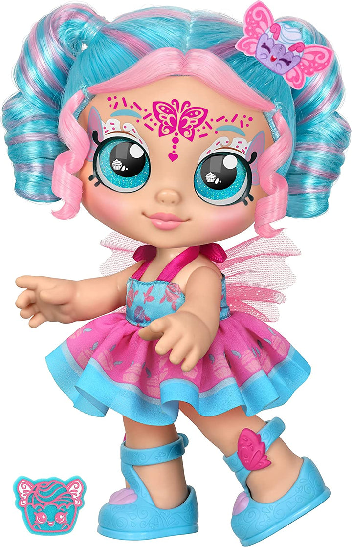 Kindi Kids Dress Up Magic Jessicake Fairy Doll - Magical Face Paint Reveal for Ages 3-6