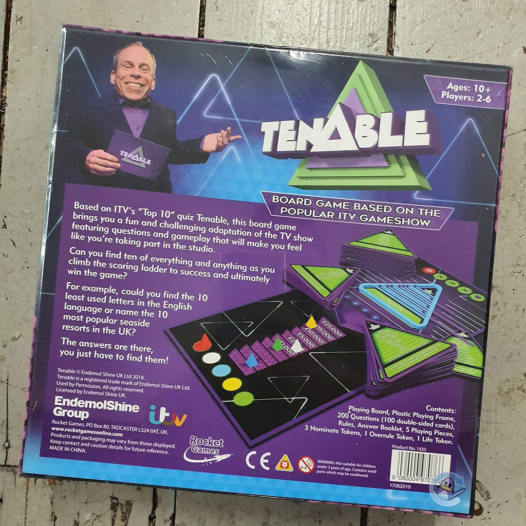 Tenable - Board Game (ROC1435)