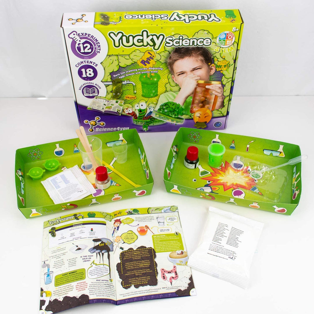 Science 4 You - DOM Yucky Science, Childrens STEM Educational Science kit for Ki