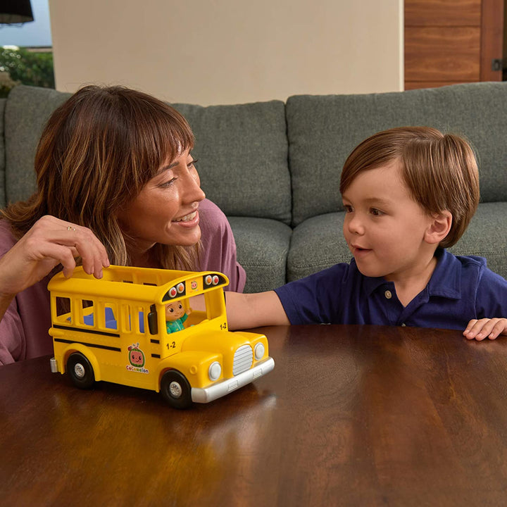 CoComelon Musical Yellow School Bus with JJ figure