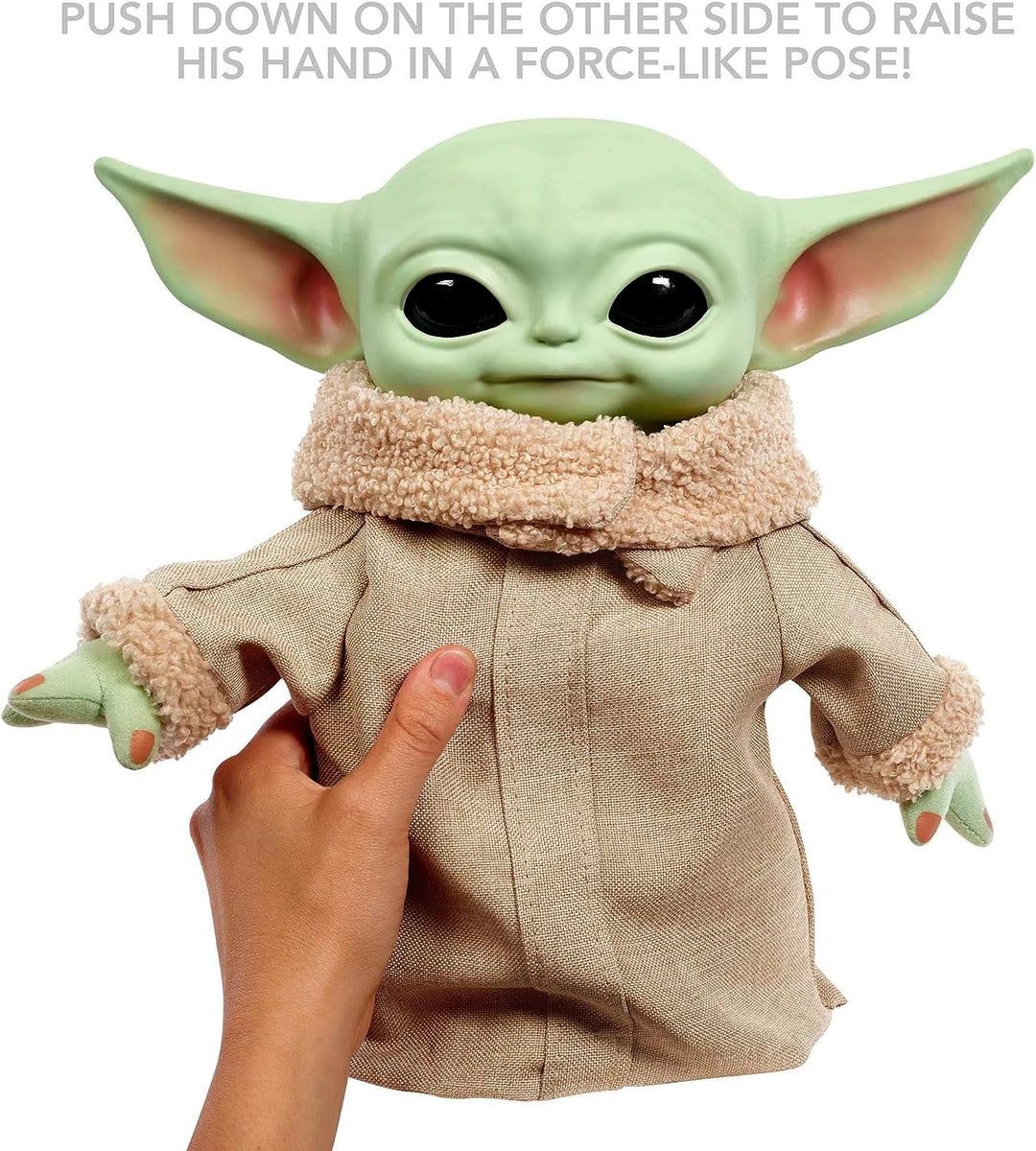 Star Wars Grogu Squeeze and blink Plush with sounds and movement