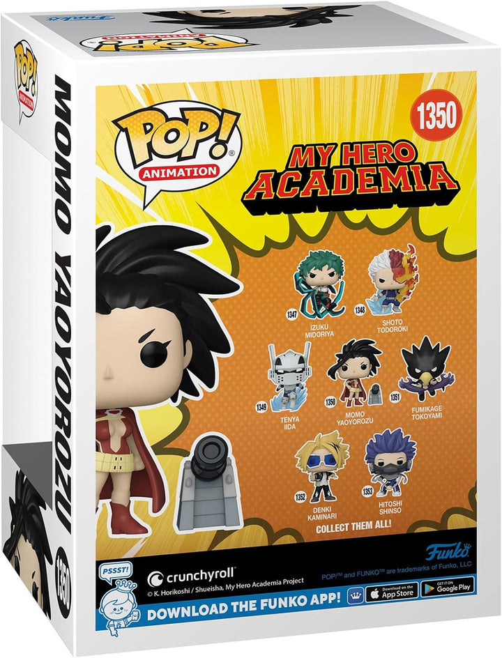 Animation: MHA - My Hero Academia - Momo Yaoyorozu - (with Cannon) Funko 68760 Pop! Vinyl #1350