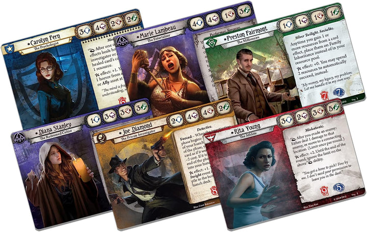 Fantasy Flight Games Arkham Horror: The Circle Undone Investigator Expansion - 1-4 Player Card Game (FFGAHC74)