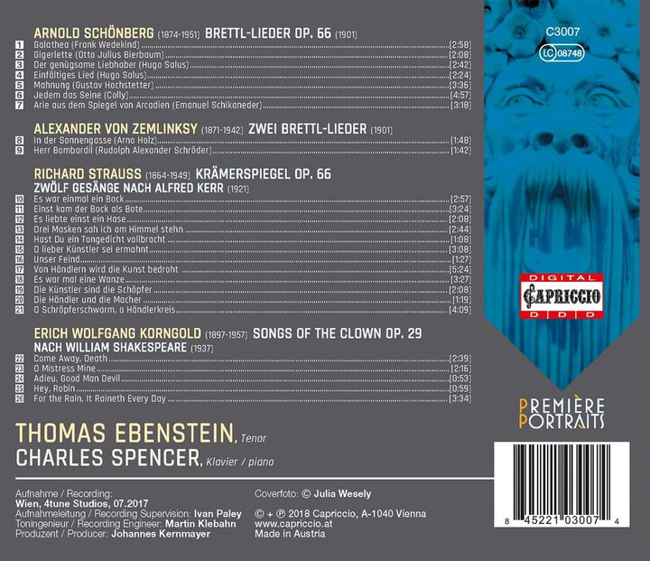 Thomas Ebenstein [Thomas Ebenstein; Charles Spencer] [Capriccio: C3007] [Audio CD]