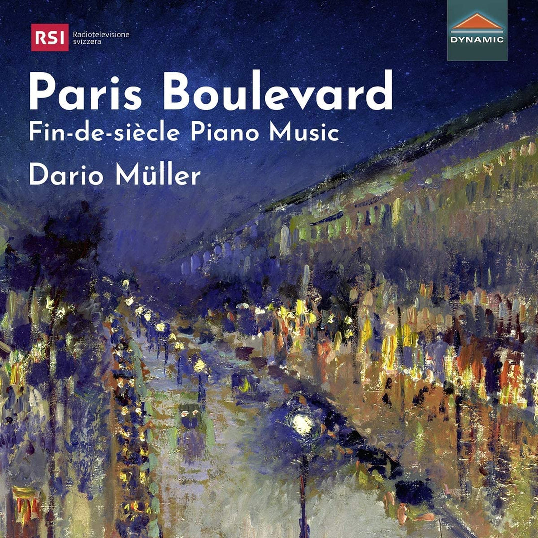 Paris Boulevard: Piano Music [Dario Müller] [Dynamic S7877] [Audio CD]