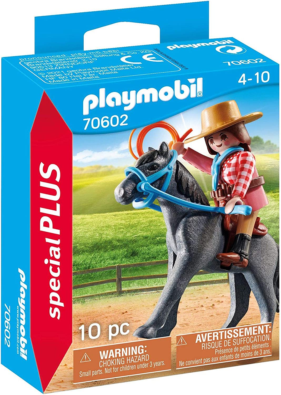 Playmobil 70602 Special Plus Western Horseback Ride, Multicoloured, One Size