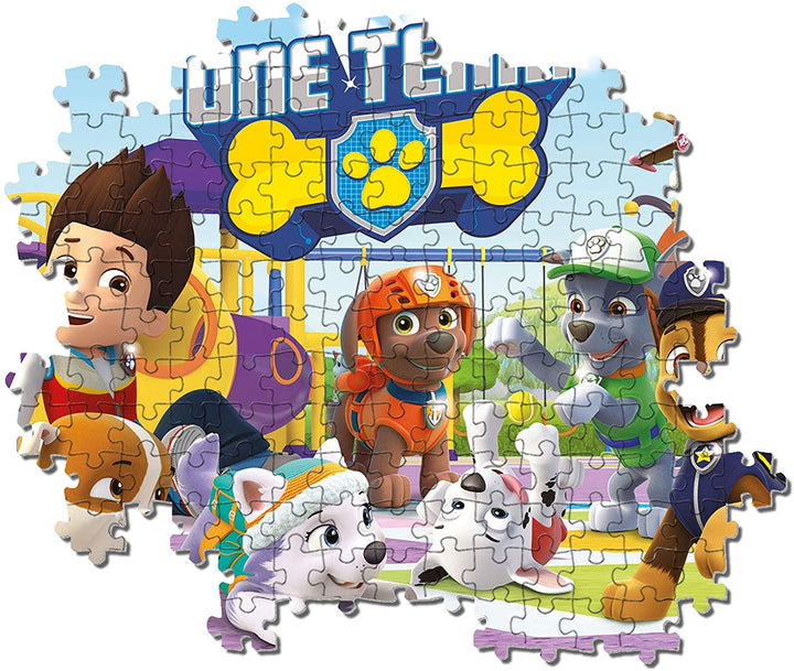 Clementoni 29308, Paw Patrol Supercolor Puzzle for Children - 180 Pieces, Ages 7 years Plus