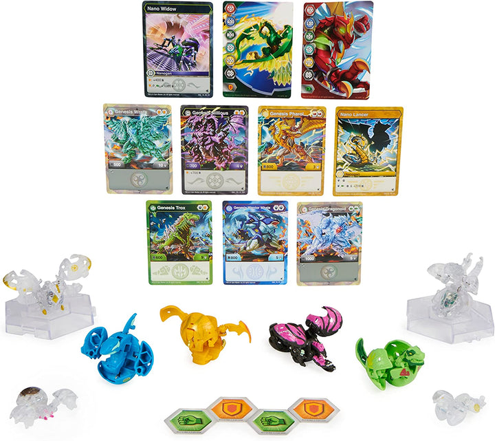 Bakugan Evolutions, Bakugan Genesis Collection Pack, 2 Light Up Bakugan Action F