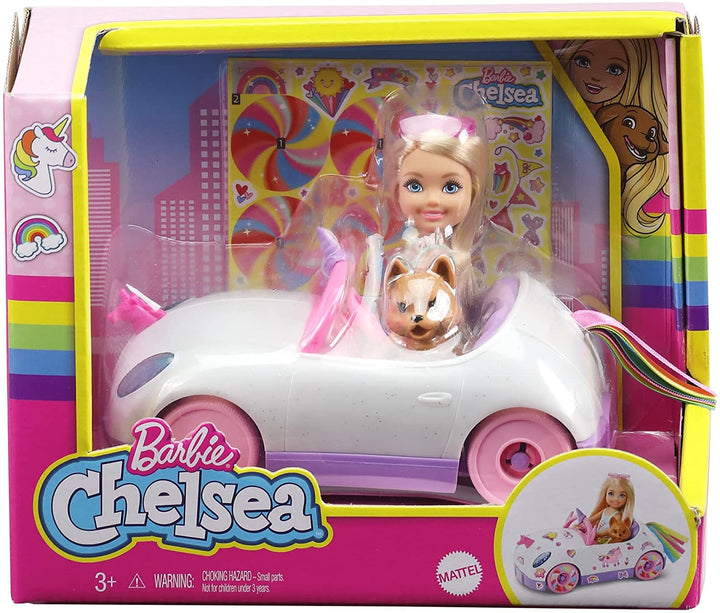 Barbie Chelsea Doll and Car