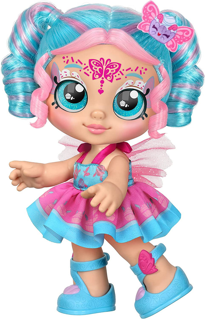 Kindi Kids Dress Up Magic Jessicake Fairy Doll - Magical Face Paint Reveal for Ages 3-6