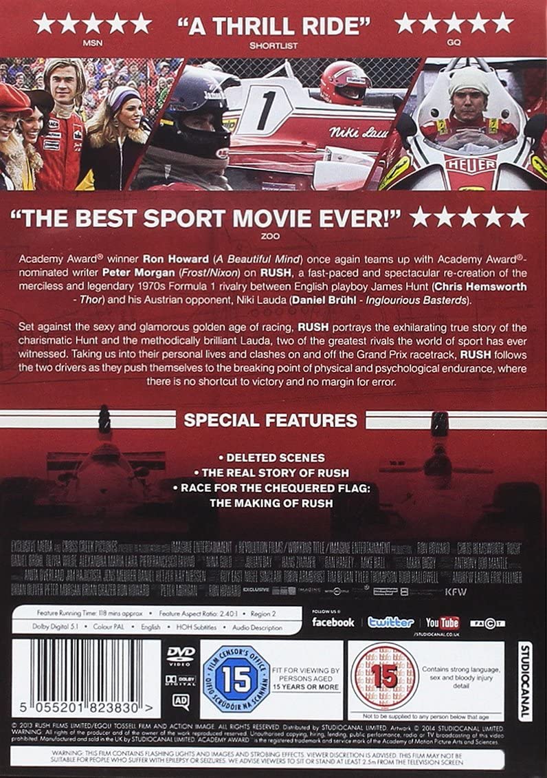 Rush - Action/Sport [DVD]