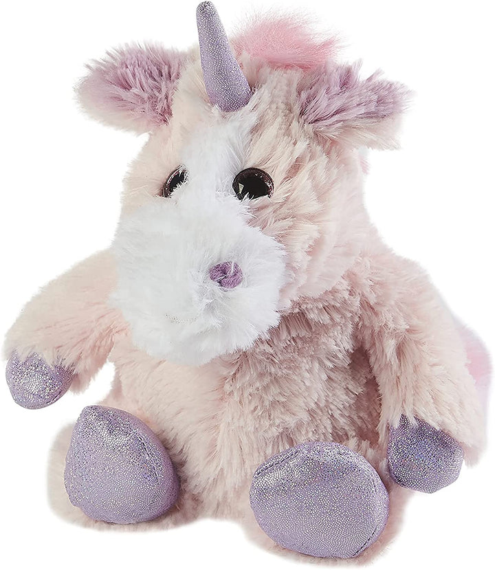 Warmies Junior Sparkly Pink Unicorn 9"