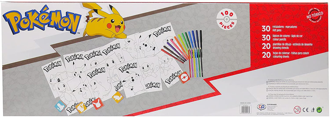 CYP Brands - Pokémon - Megaset 100 Pieces