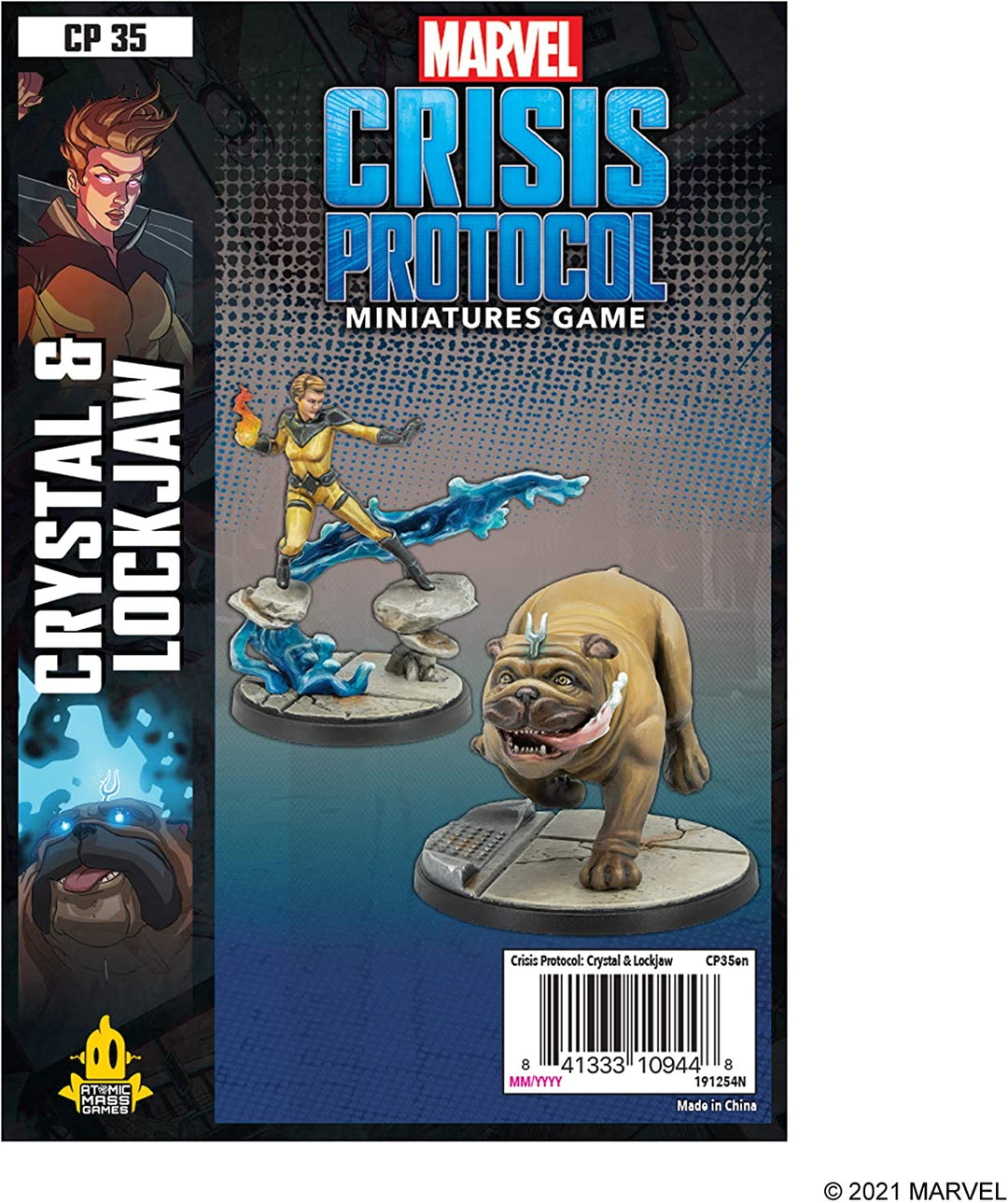 Marvel Crisis Protocol: Crystal and Lockjaw