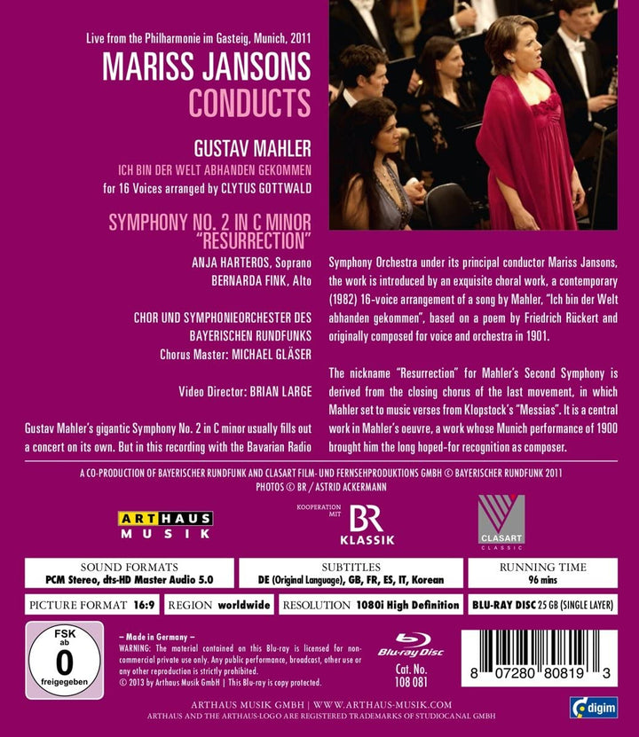 Mariss Jansons Conducts [2013] [Blu-ray]