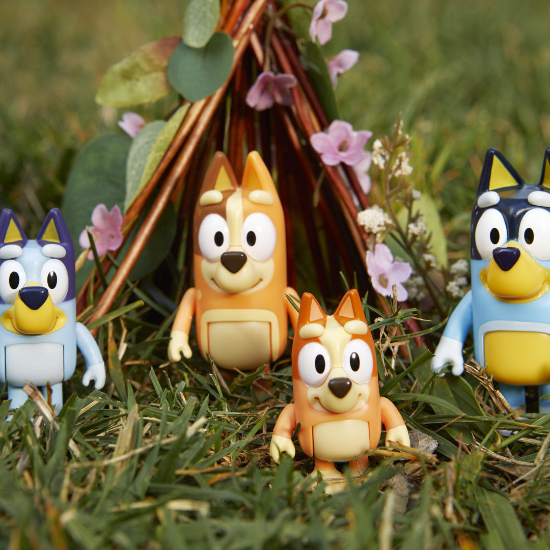 Bluey Family 4 Pack Figurines