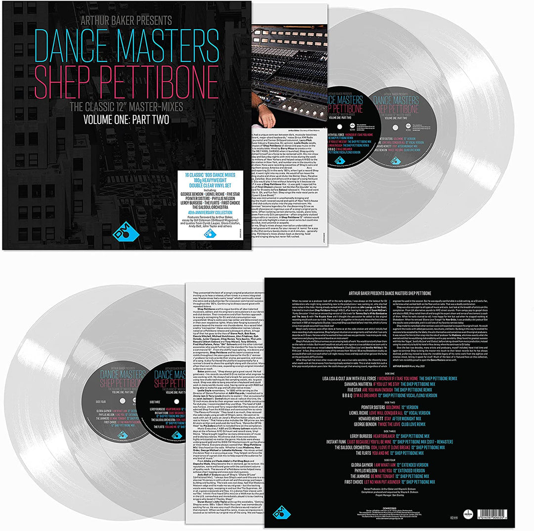 Arthur Baker Presents Dance Masters - The Shep Pettibone Master-Mixes - Vol One - Part 2 - [Vinyl]